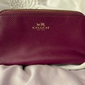 Coach make up bag
